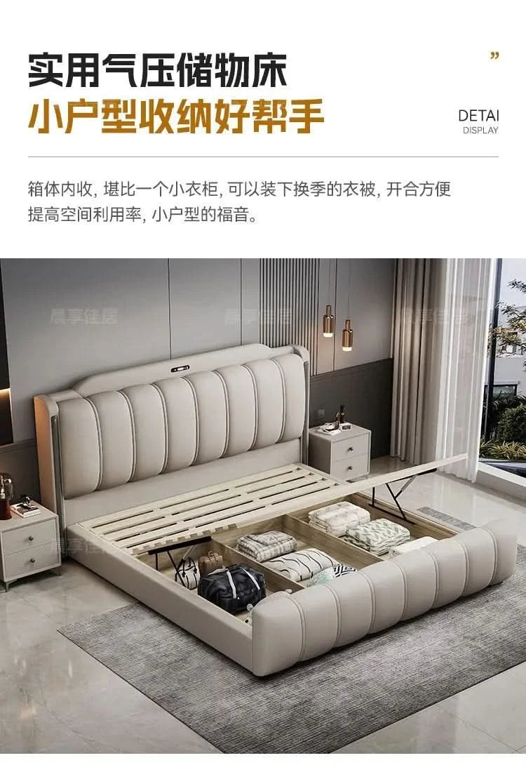 Bedsrooms Uniques Beds Frame Headboard Modern Luxury Beds Twin Storage Camas De Casal De Luxo Home Furniture Accessories