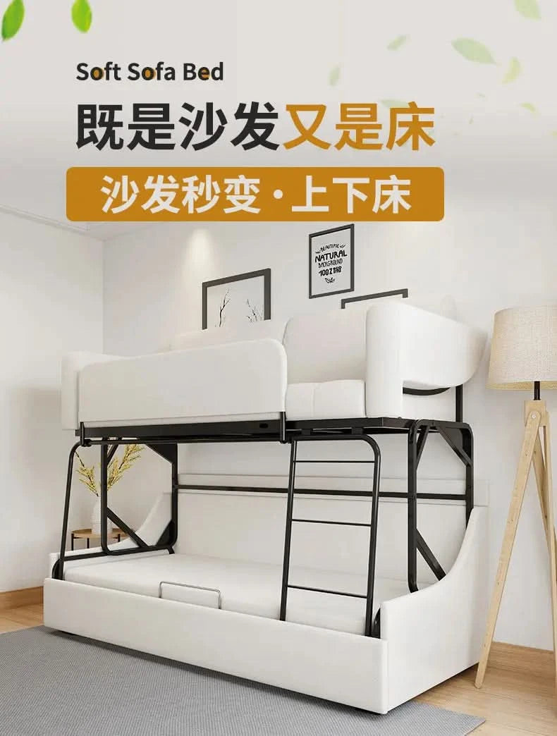 Folding Double Living Room Sofa Comfortable Adults Game Sleeper Sofa Apartment Multifunctional Divano Soggiorno Home Furniture
