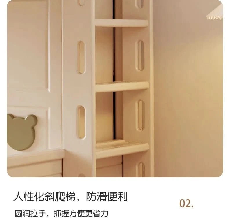 Solid wood upper and lower high and low bunk beds Double bed 2 people bunk beds for kids bed with mattress bedroom furniture