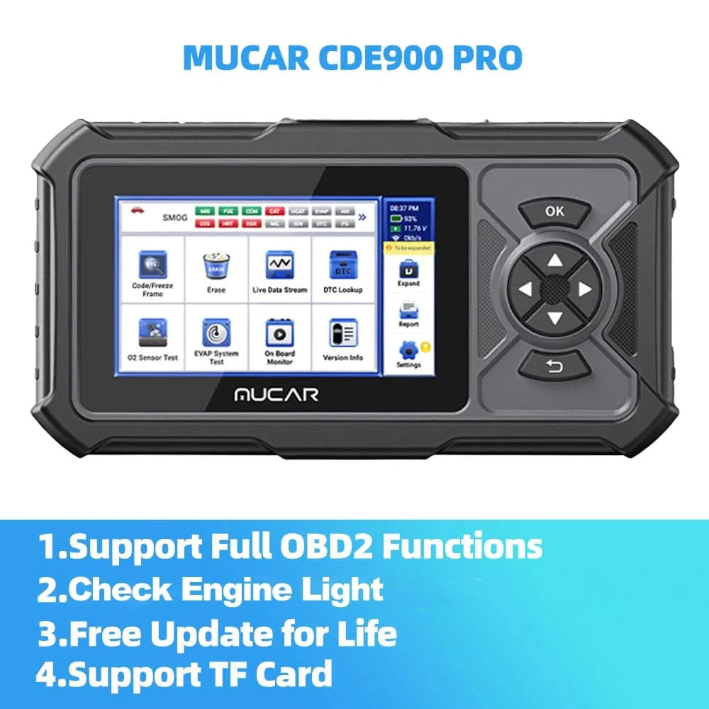 MUCAR CDE900 PRO Diagnosewerkzeuge für Auto Obd2 Code-Lesegerät Diagnose Autos Lebenslanges kostenloses Update OBD2 Scanner Werkzeuge für Mechaniker