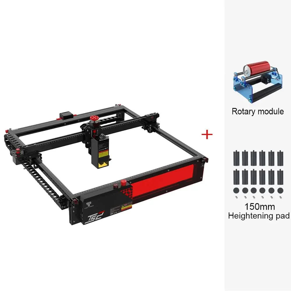 TWOTREES TS2 Metal Laser Engraving Machine 22W Laser Cutting 12mm Wood Acrylic Engraving Size 410*410mm