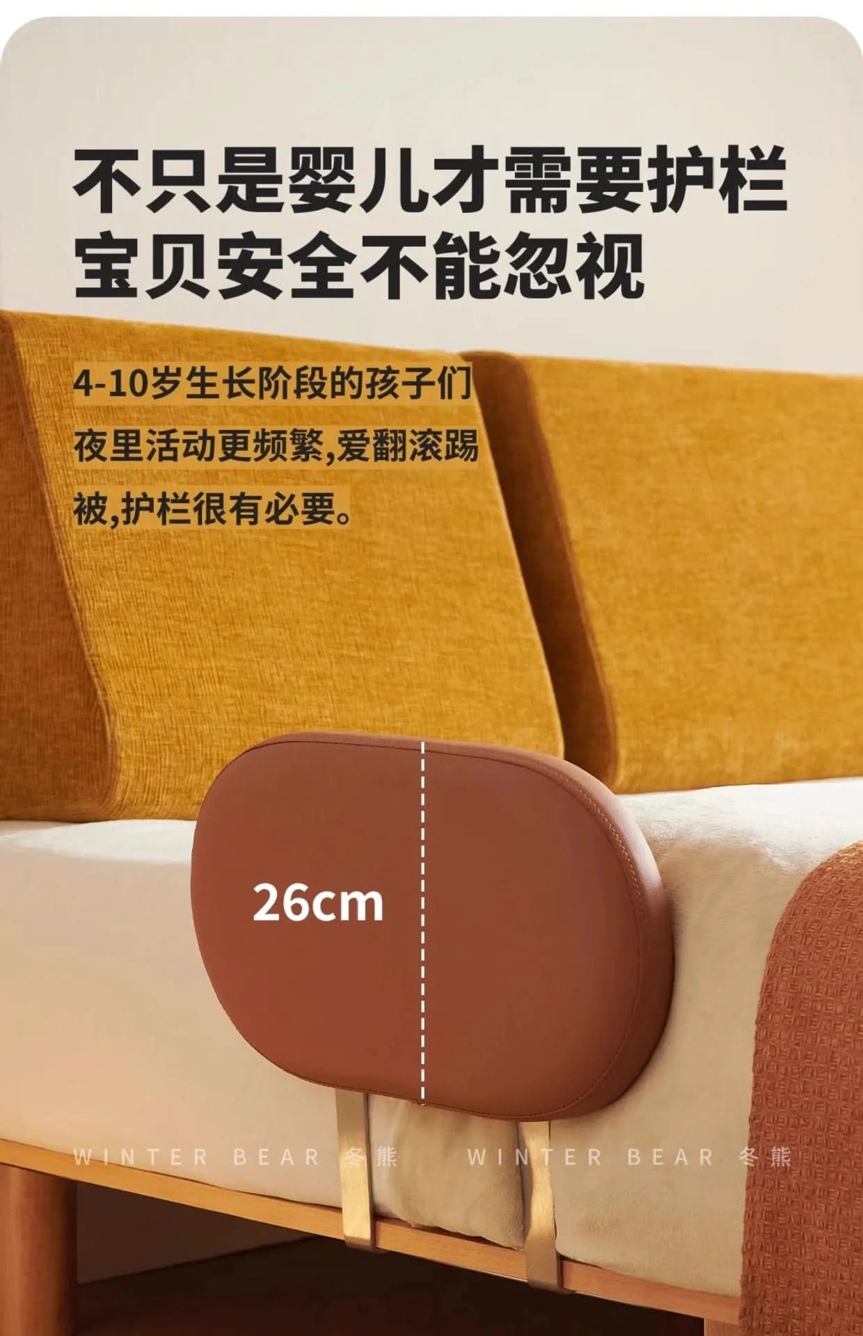 Boys and girls bed small apartment single bed 1.5 meters simple full solid wood tatami no bedside children's bed