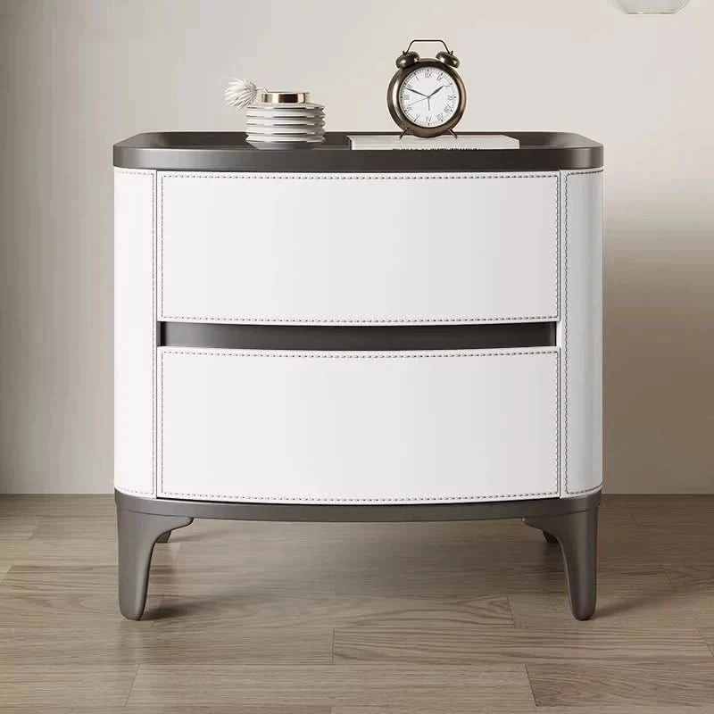 Space Saving Bedside Table Bedroom Modern Drawers Storage Bedside Table Unique Luxury Mesitas De Noche Dormitorio Home Furniture