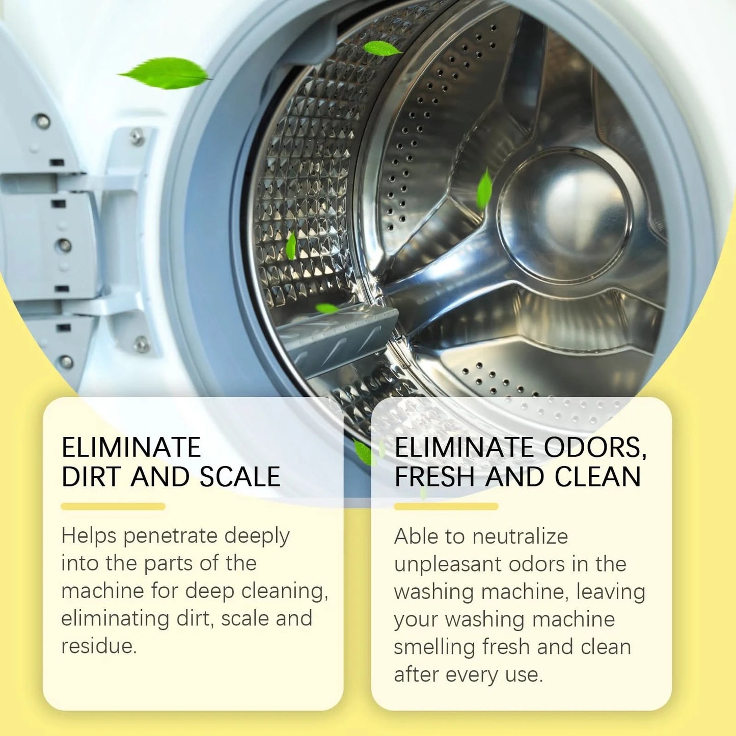 Washing Machine Cleaner Eco-Friendly Deep Cleaning Liquid Washer Cleaner Deodorizer Detergent Washing Machine Cleaning Liquid