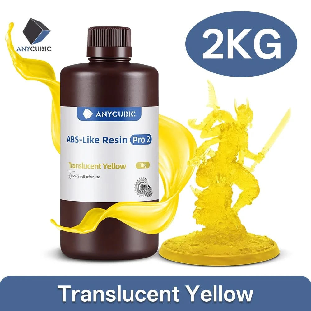 ANYCUBIC Like ABS Pro 2 405nm 3D-Drucker UV-Harz für LCD SLA DLP Drucker schnellhärtendes Flüssigharz in Flasche für Photon Mono 2