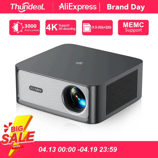 ThundeaL TD98Pro 1080P Full HD Projector 4K Android WiFi Projetor Auto Focus TD98 Pro 3D Smart Home Theater Video Outdoor Beamer