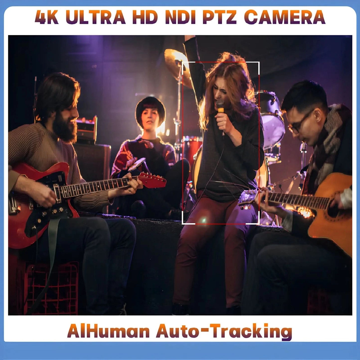 4K PTZ-Kamera mit 10x 20x Zoom, HDMI, SDI, LAN, USB, NDI, POE, 60FPS, 30FPS Videokonferenzkamera zur Unterstützung von Live-Übertragungen in Kirchen