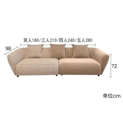 Outdoor Floor Living Room Sofas Curved Garden Lounge Minimalist Sofas Relaxing Hallway Cheap Luxury Wood Divano Home Furniture