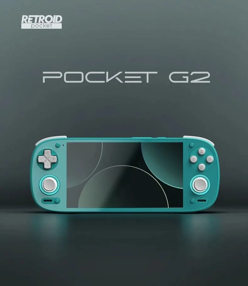 Retroid Pocket G2 Handheld Game Console Android 15 5.5 Inch 1080P AMOLED Screen 5000mAh Hall-Effect Joystick RP G2 Game Console