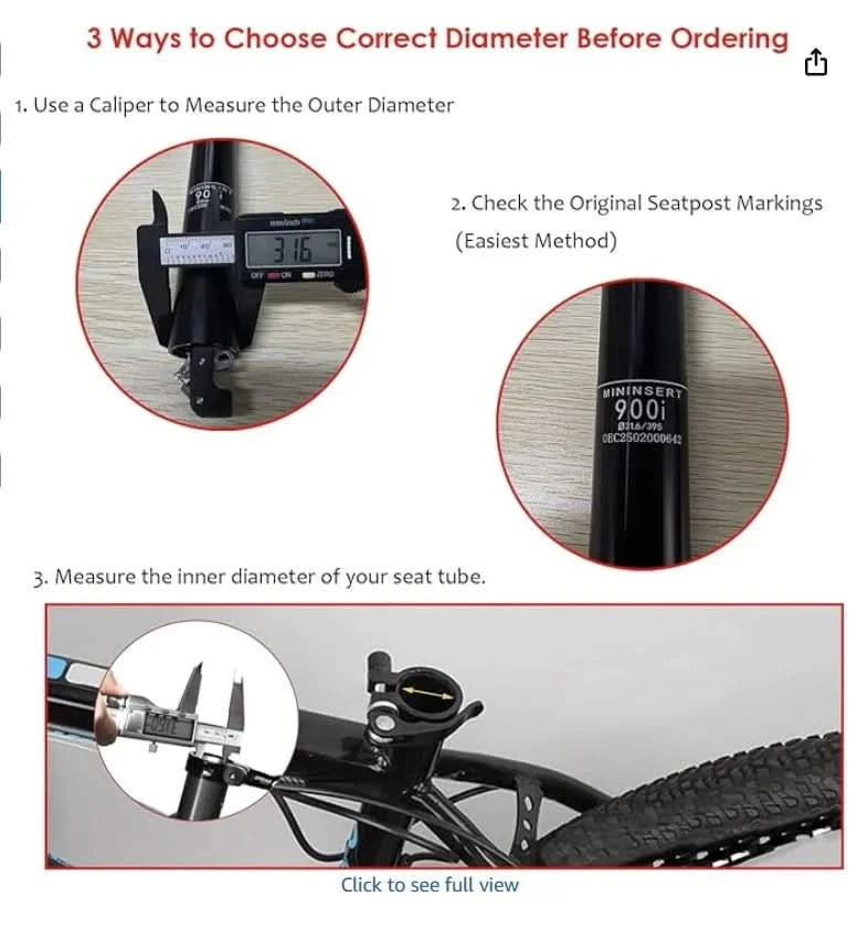 KS EXA 900I Wire Control Hydraulic Seat Tube MTB Seatpost 30.9/31.6mm Cable Remote Internal Routing Dropper