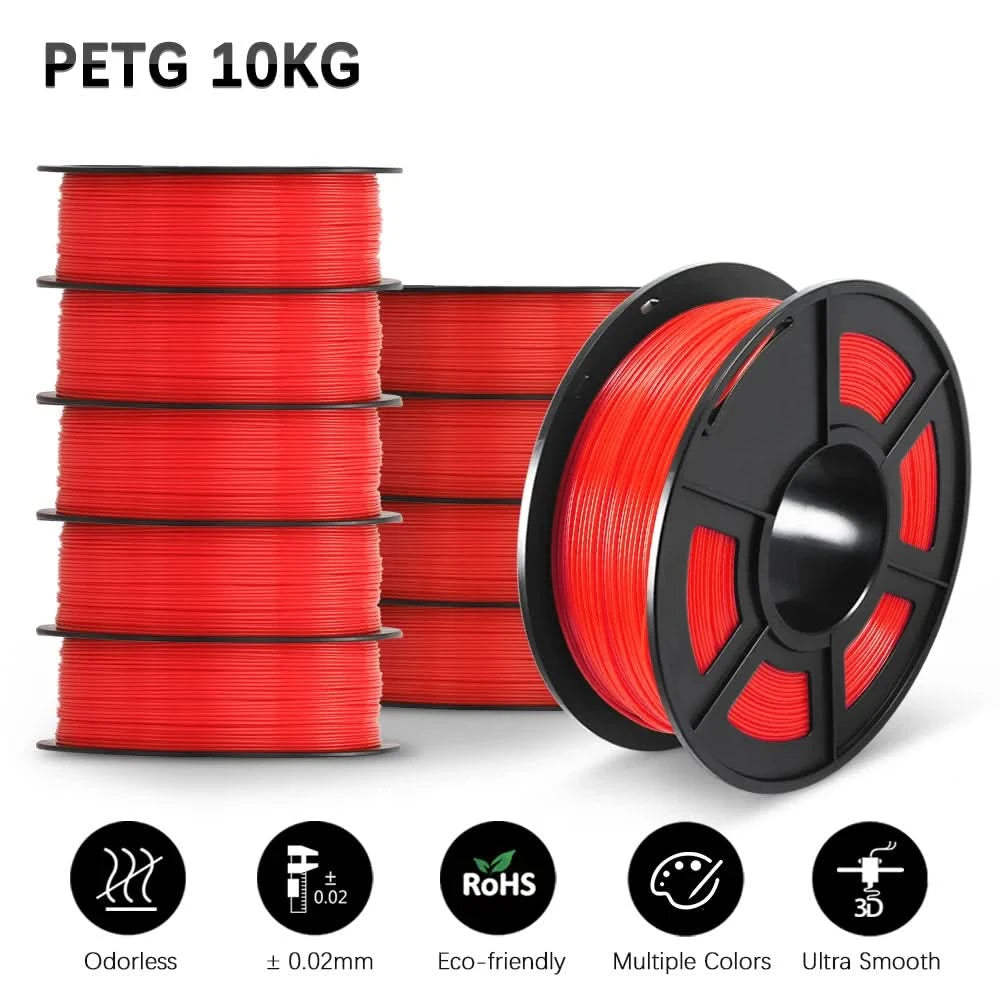 SUNLU 3D Filament PLA/PLA META/PETG/ABS/TPU/PLA MATTE 1.75mm 10 Rollen 1KG/0.5KG 3D-Drucker-Filament für 3D-Drucker