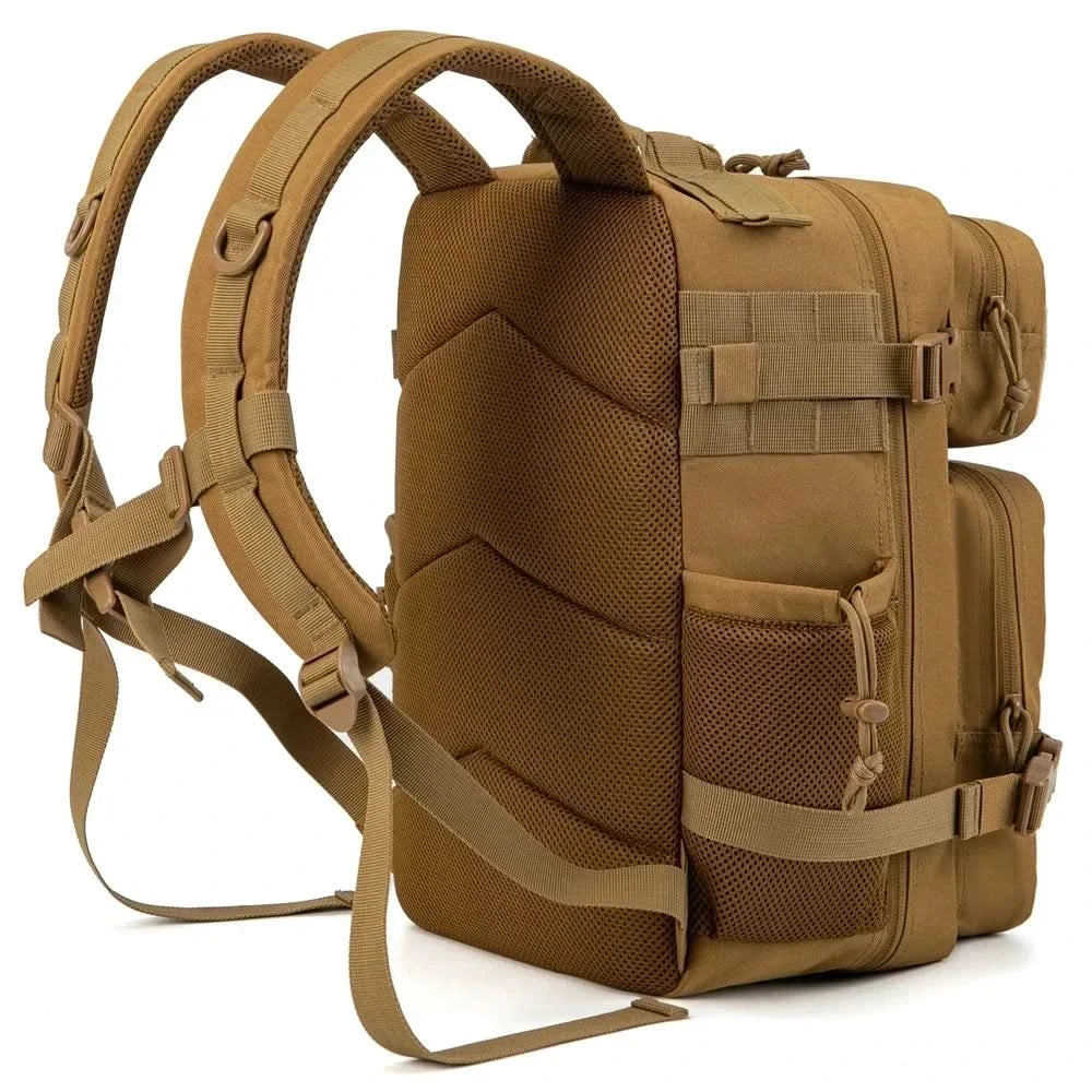 25L/45L Taktische Rucksäcke für Herren und Damen, Outdoor-Aktivitäten, kleine Schulrucksäcke mit Wasserflaschenhalter