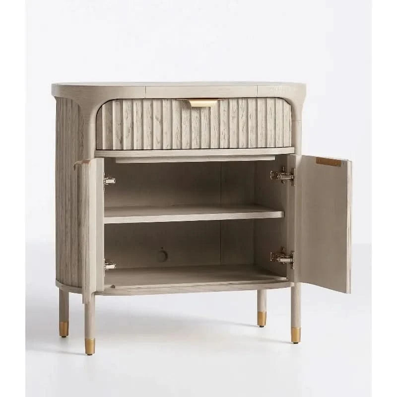 Modern Design Living Room Solid Wood Drawer Storage Corner Console Entryway Cabinet Chest of Drawers for Bedroom Mobilier