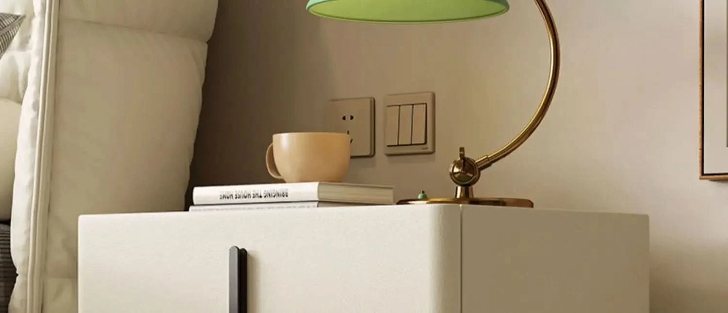 Bedside Storage Nightstand Minimalist Nordic Wood Bedroom Nordic NightstandsLuxury Nordic Mesitas De Noche Home Furniture
