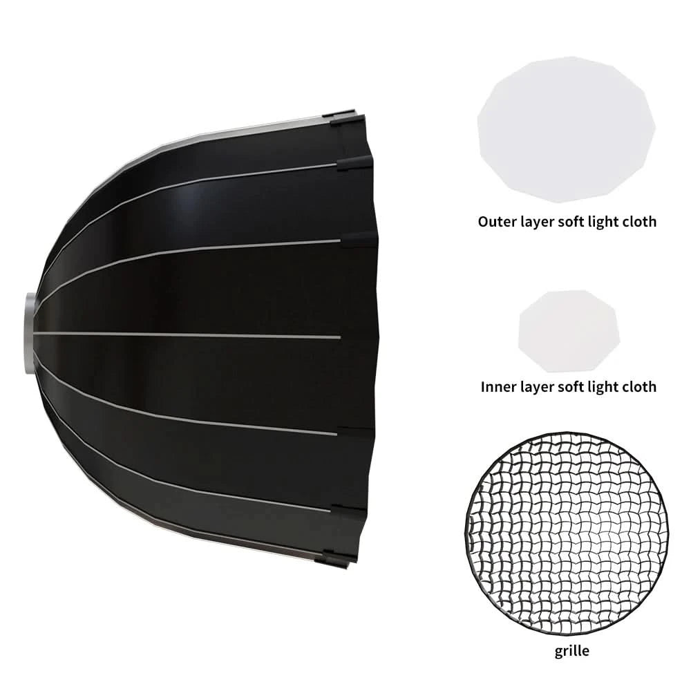 SH 115/135W LED COB Video Light Photography Lamp With Tripod Softbox Remote Control Video Light For Skit Video Photography