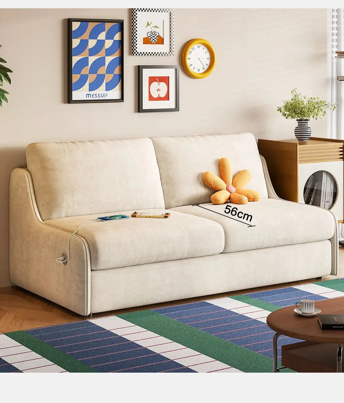 Apartment Multifunctional Living Room Sofa Comfortable Adults Sleeper Cushion Sofa Cinema Relax Meubles De Salon Home Furniture