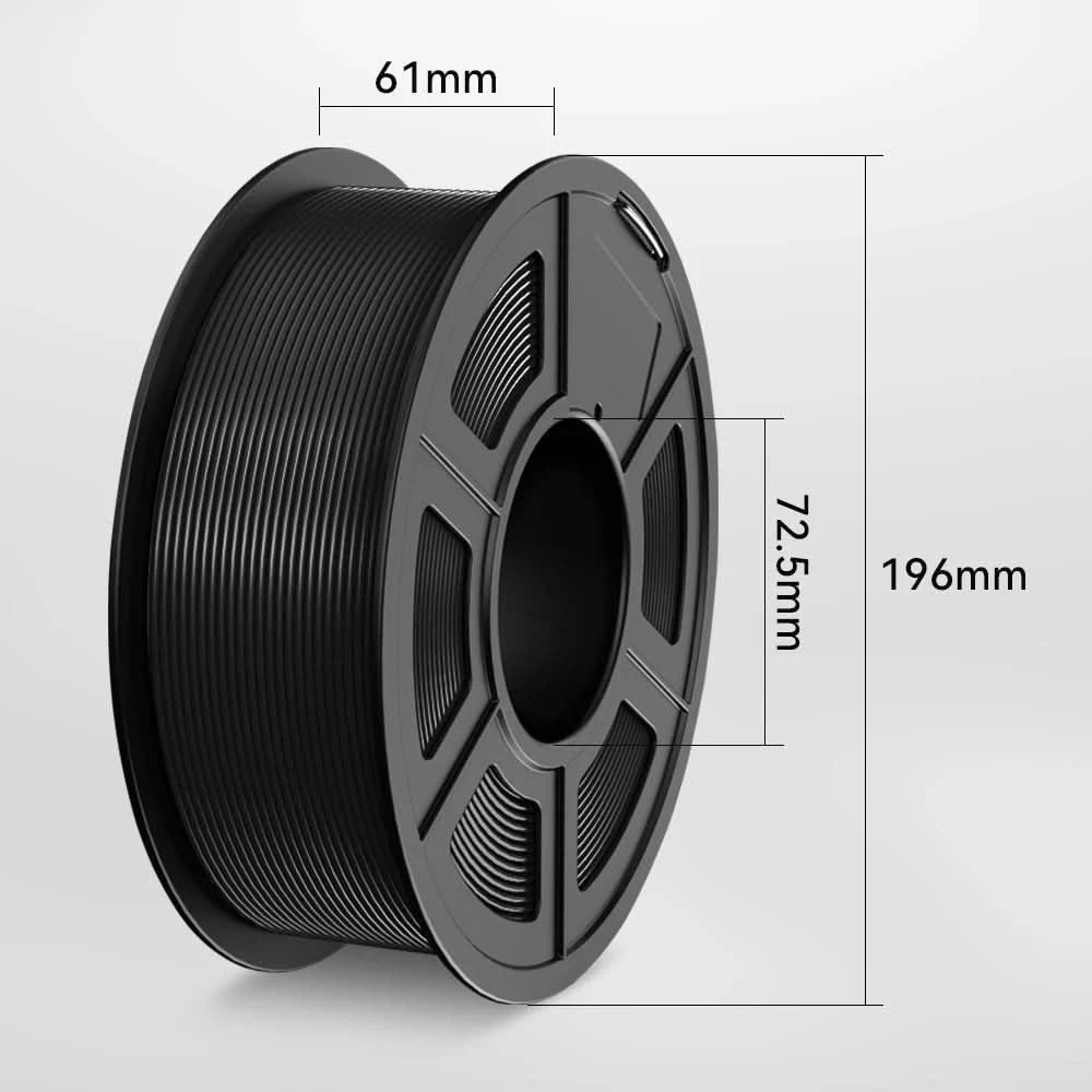 JAYO High Speed Matte PETG Multiple Colors Mixed 10 Rolls Filament 175mm Non-toxic Bubble Free Smooth Suitable for 3D Printi