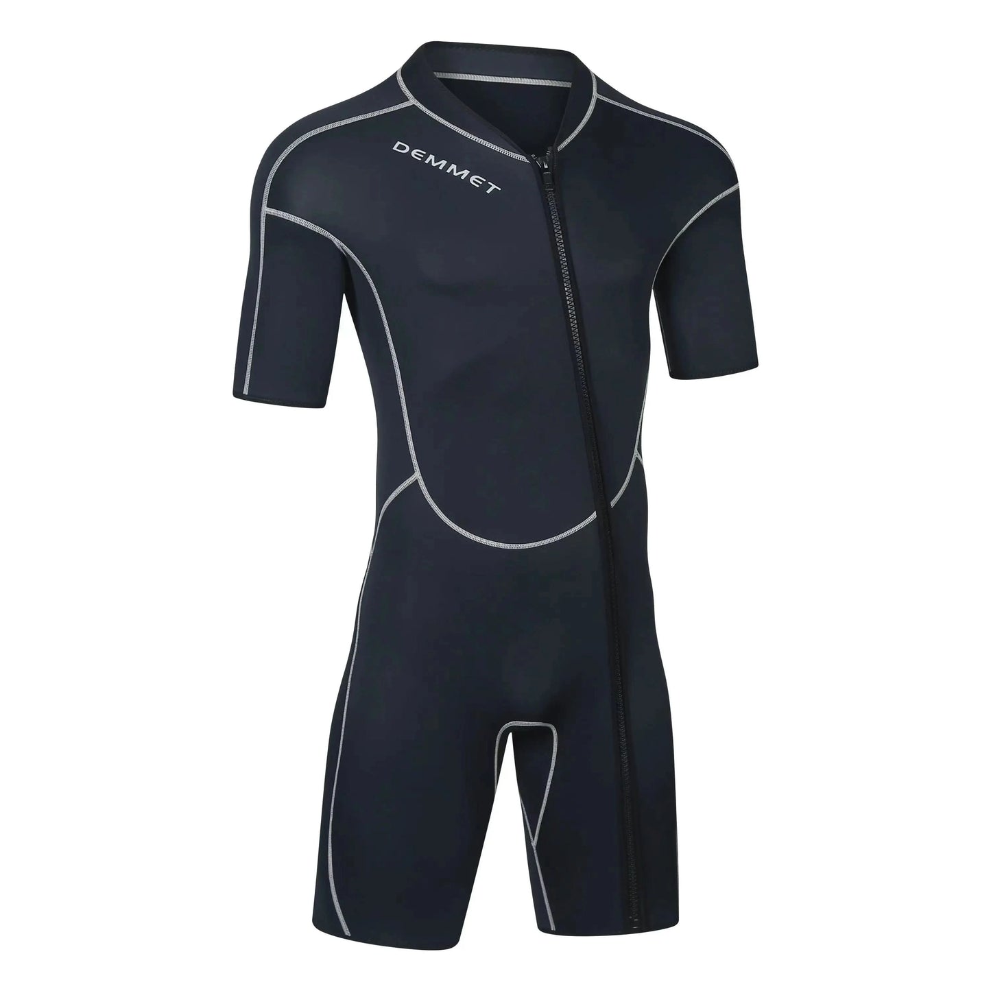 Taucher-Neoprenanzug 1,5-3 mm, einteilig, Neopren, Herren und Damen, Ganzkörper-Neoprenanzug, Sonnenschutz, warm, Badeanzug, Schwimmen, Surfen, Schnorcheln