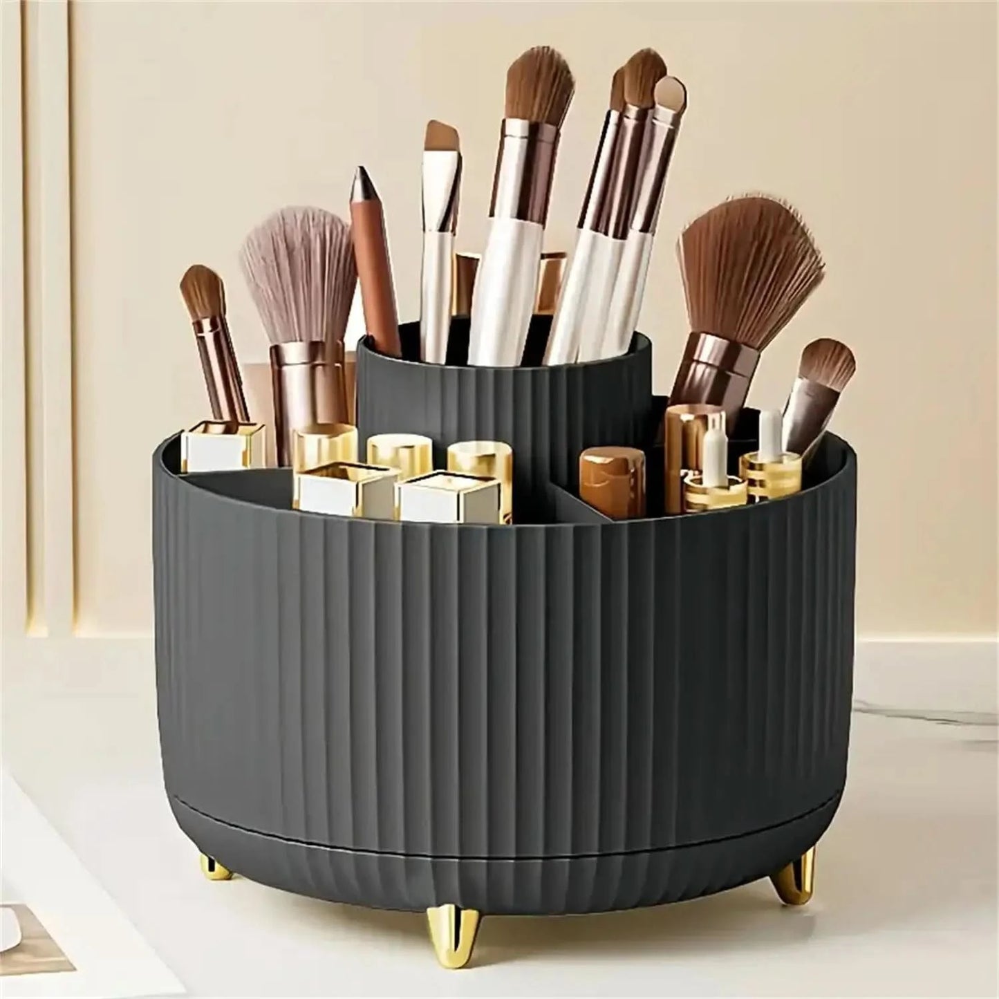 360°-drehbarer Make-up-Organizer für Damen