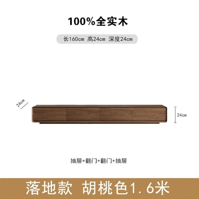 Wooden Long Tv Table Modern Design Nordic Accent Luxury Decoration Fashion Tv Stands Interior Archivadores Room Decorations