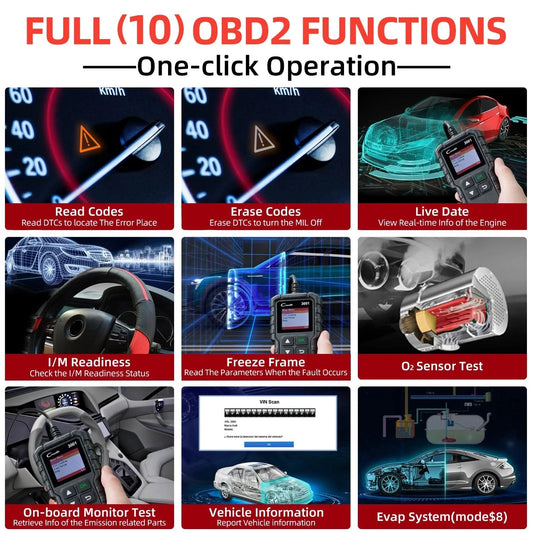 LAUNCH X431 CR3001 OBD2 Scanner Automotive Car Full OBD2 Diagnostic Tool Code Reader Scanner Free Update PK ELM 327