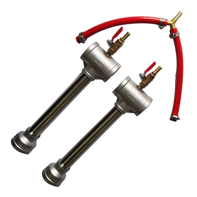 LSMIITTH Dual Gas Burner 100,000 BTU Propane Furnace Burner Forge Foundry Raku Kiln Blacksmith Assembly Flame Control System