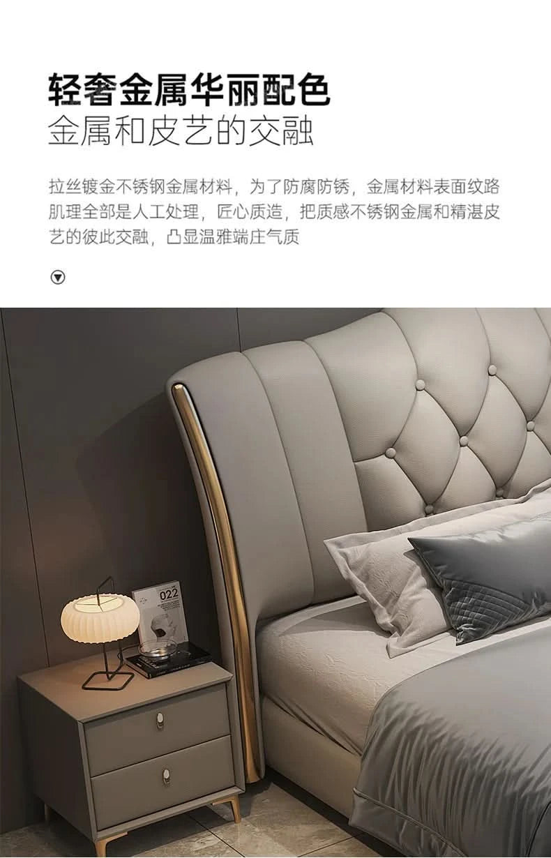Bedgeraamte & Frames Bedframes Queen Size With Mattress Bed 180x200cm King Size Single Bed Base Modern Bedroom Set Furniture