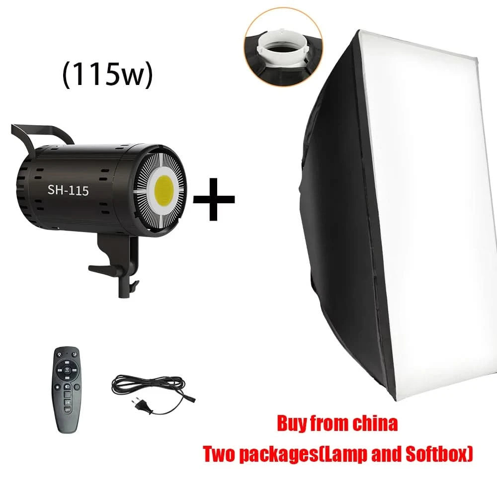 135W Photography LED Video Light  Daylight-Balanced Sun Lamp for Portrait Flash Studio Accessories Youtube Live