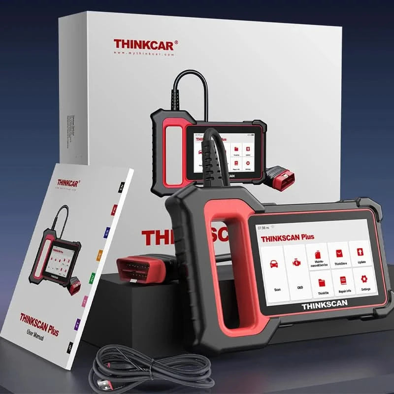 THINKSCAN Plus S7/S6/S4 OBD2 Scanner Auto-Diagnosegerät Scan ABS SRS ECM TCM BCM IC AC System Kostenloser Reset Service Kostenlos