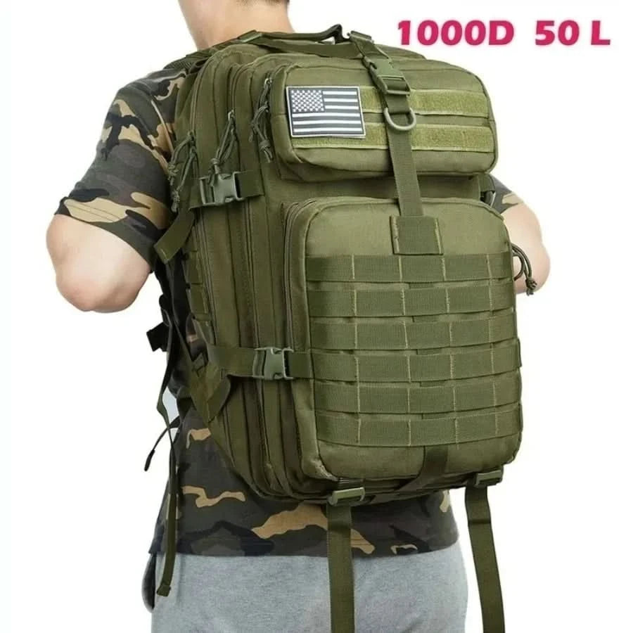 30L/50L 1000D Nylon Wasserdichter Trekking Angel Rucksack Outdoor Rucksäcke Taktische Sport Camping Wandern