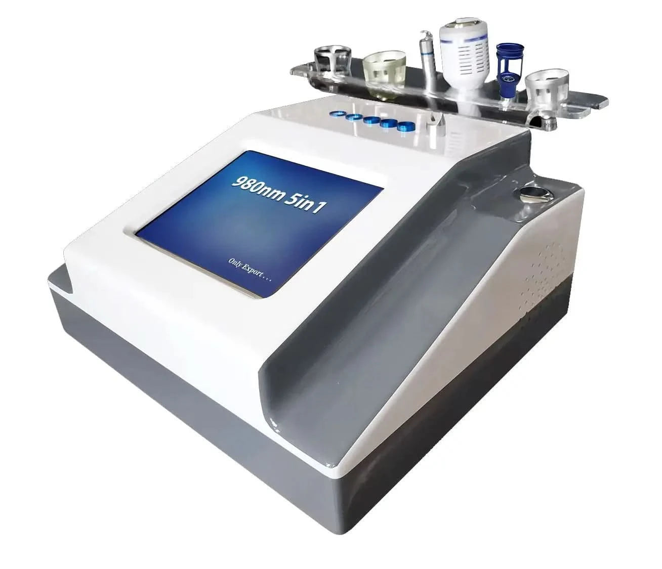 BEST 30W 5 in 1 980nm Diode Laser Vascular Removal Machine Remove Spider Veins 980 Diode Laser Blood Vessels Removal Nail Fungus