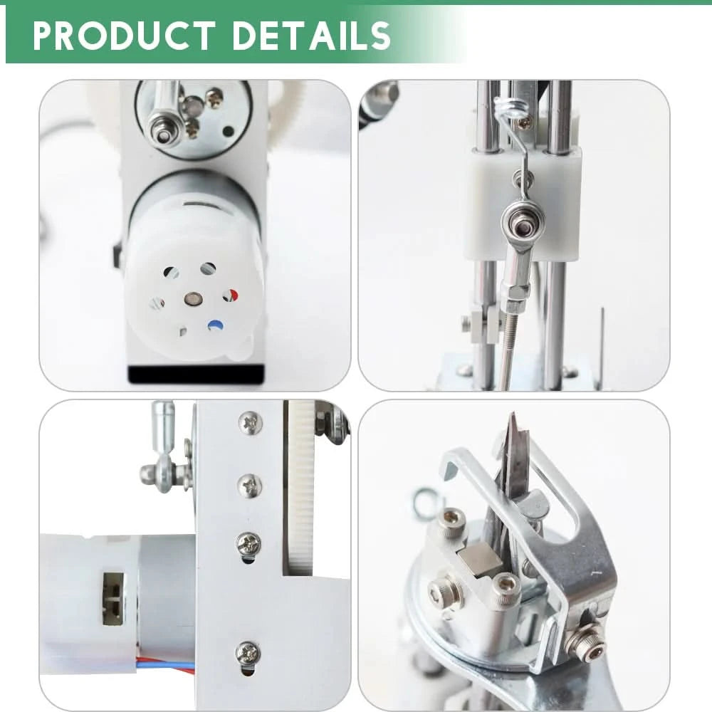 2-in-1-Tufting-Gun-Set, elektrische Tufting-Pistole, 7–21 mm Tufting-Pistole, mit Wollgarn und Tufting-Gewebe, Trimmer für Anfänger