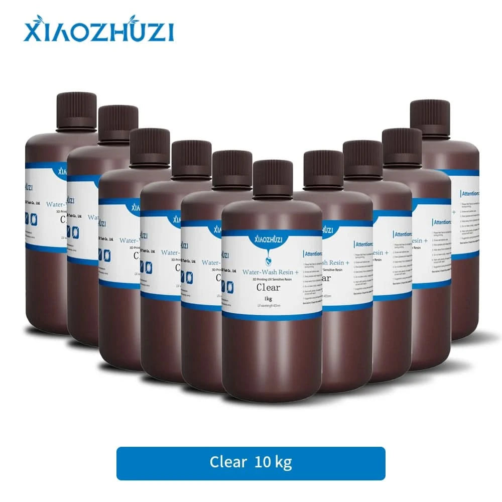 XiaoZhuZi wasserwaschbares 3D-Druckerharz, kompatibel mit Anycubic Elegoo