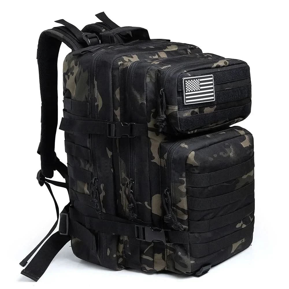 45L Taktischer Rucksack Große Kapazität Outdoor-Rucksack 3-Tages-Fitness-Wanderrucksack Wander- und Campingausrüstung Rucksäcke
