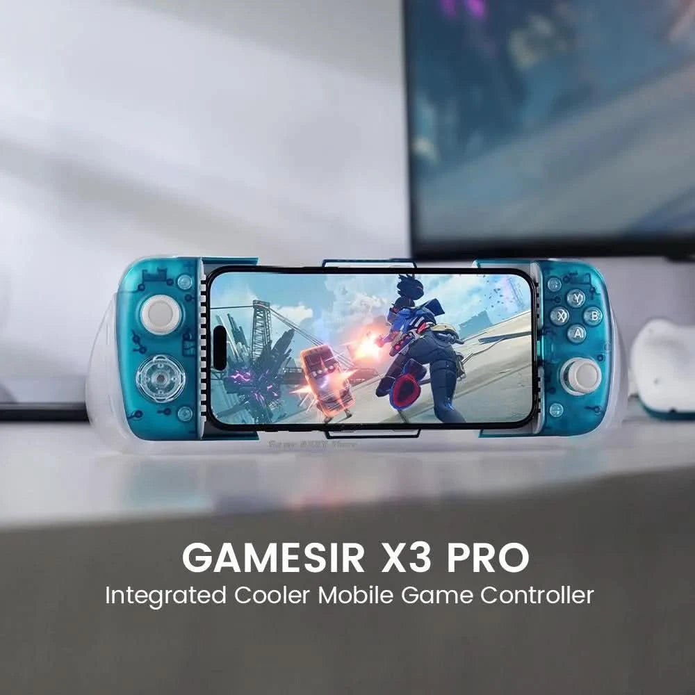 GameSir X3Pro Type-C Stretching Gaming Controllers With Cooler Hall Effect Dual Rumble Motors For Android Phones Custom Handle