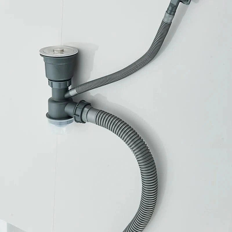 304 Edelstahl Wasserfall-Küchenspüle Großes Einzelbecken Mit großem Einzelwaschbecken Über der Arbeitsplatte Mit Bechertrockner