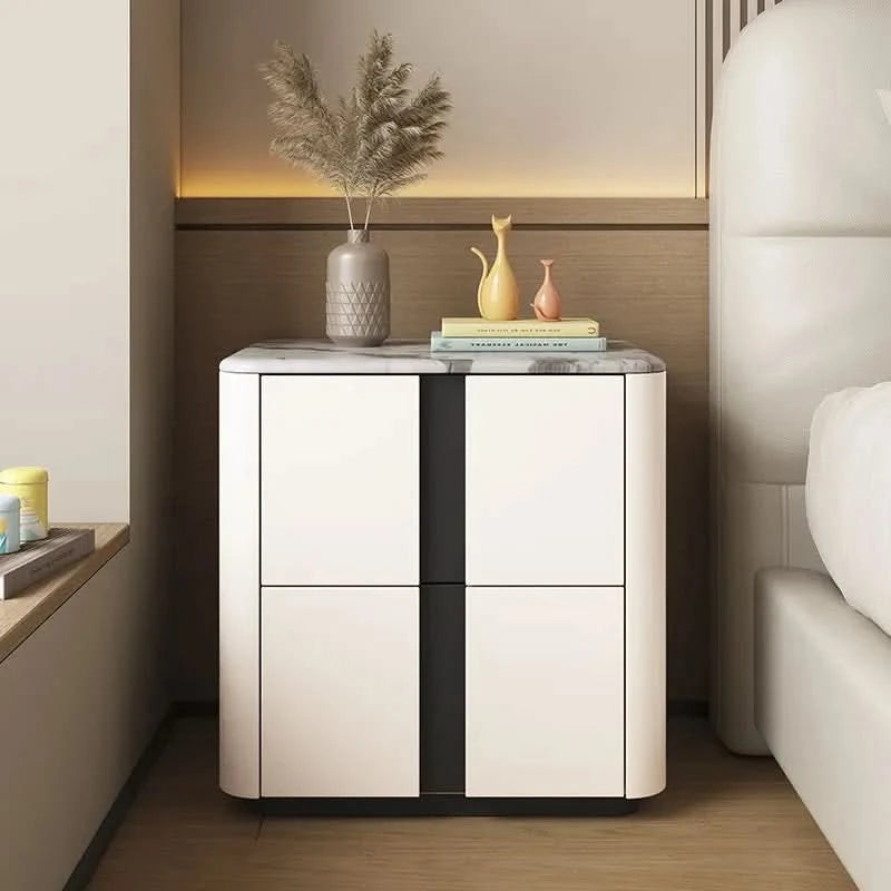 Corner Luxury Bed Table Organizer Accessories Modern Adult Bedside Table Bedroom Essentials Muebles Para Hogar Room Furnitures