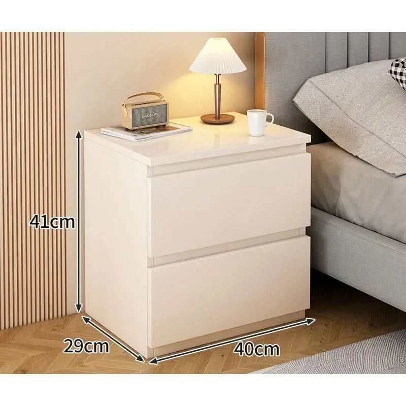 Bedside table Bedroom Home Modern simple bedroom Simple heightening Bedside small cabinet Storage drawer cabinet