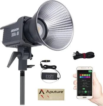 Amaran 200x S 100x S 200d S 100d S COB Video Light Bicolor Daylight Photography Lighting for Film Recoding Filmmaking by Aputure