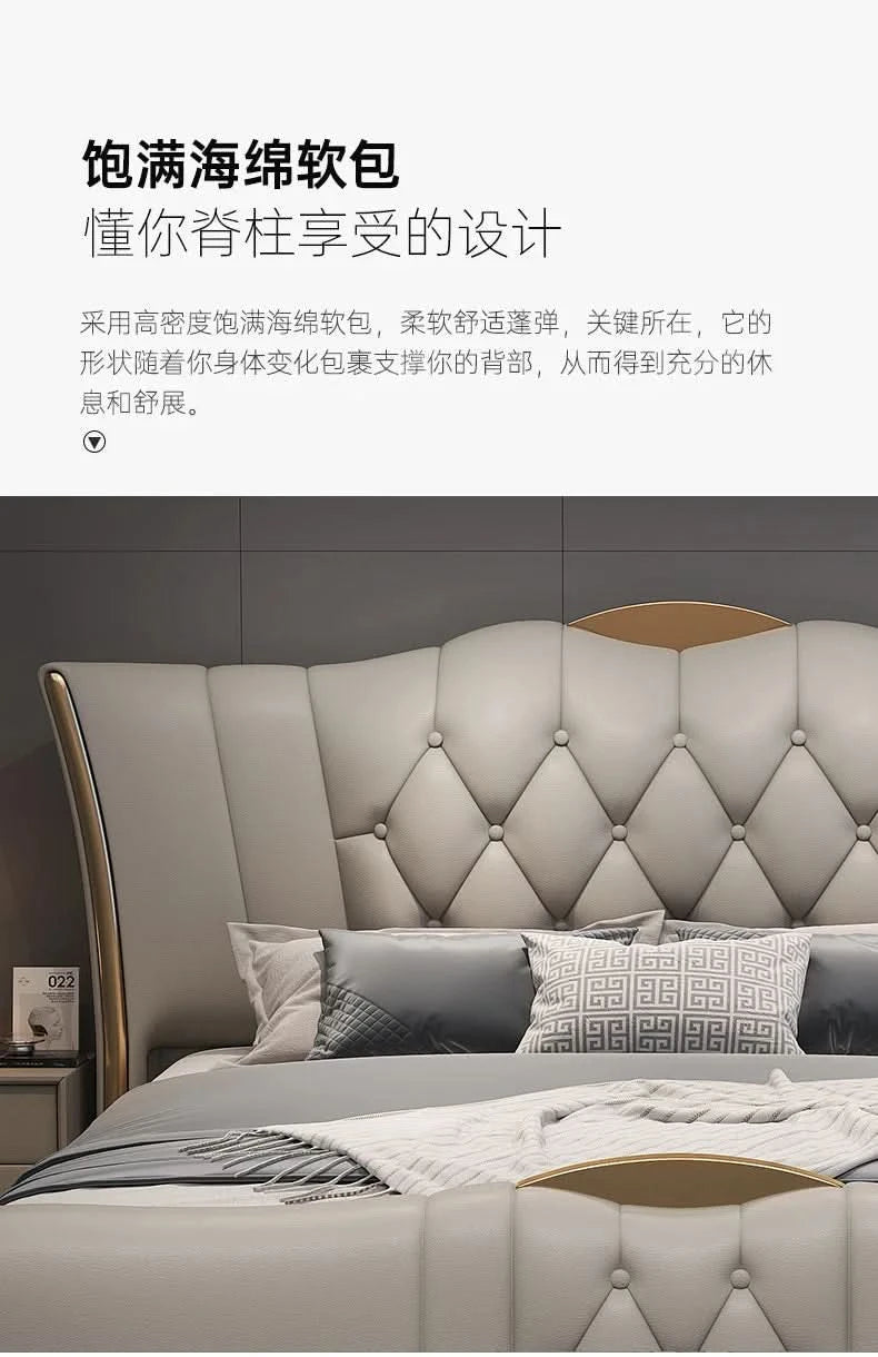 Bedgeraamte & Frames Bedframes Queen Size With Mattress Bed 180x200cm King Size Single Bed Base Modern Bedroom Set Furniture