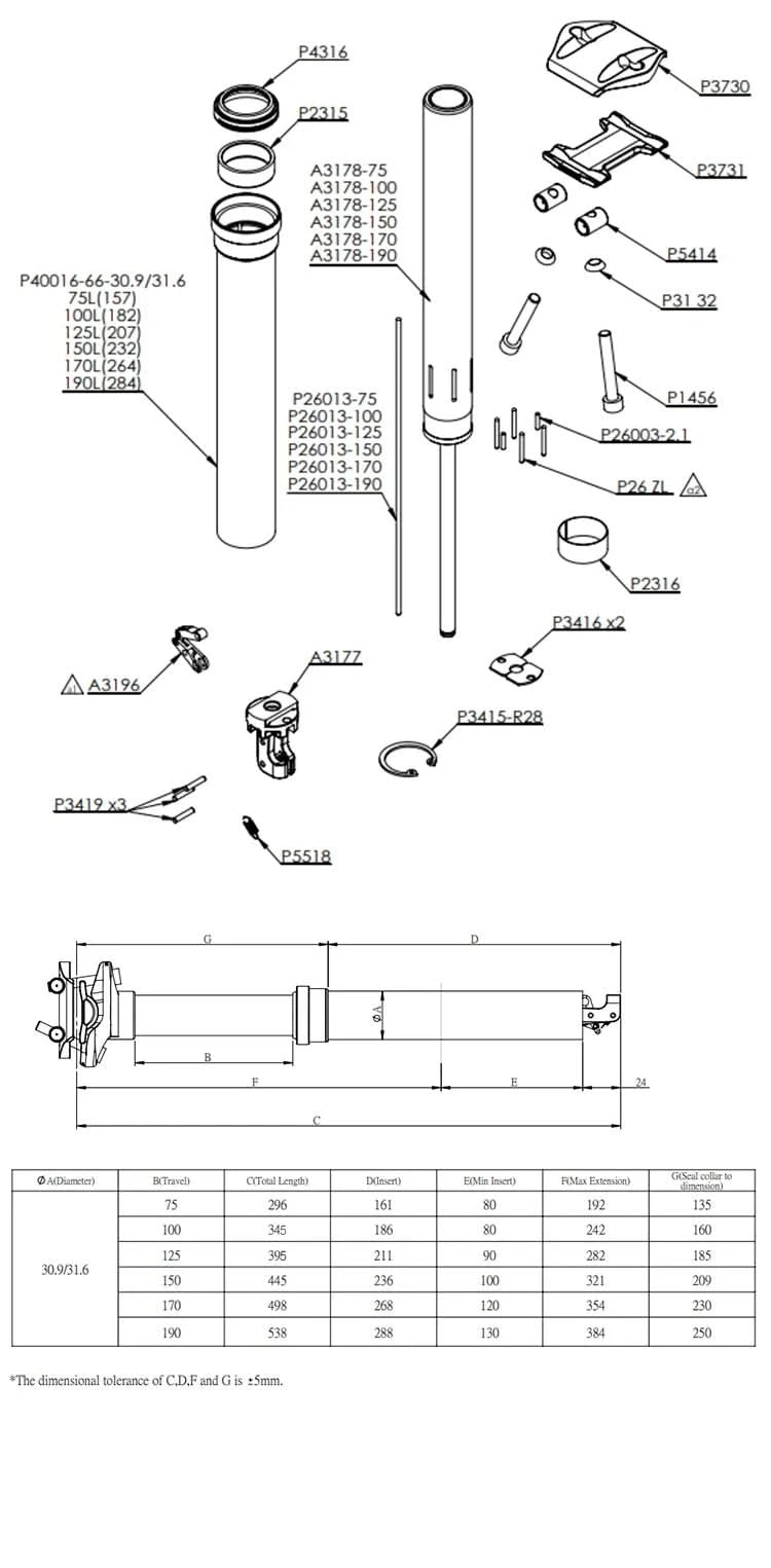 KS EXA 900I Wire Control Hydraulic Seat Tube MTB Seatpost 30.9/31.6mm Cable Remote Internal Routing Dropper