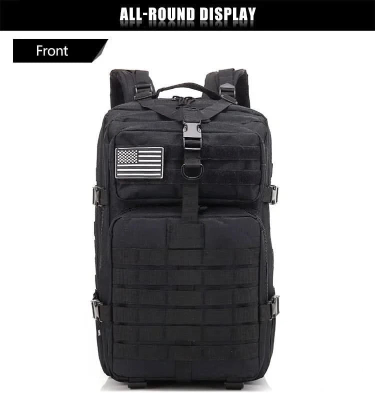 45L Man Tactical Backpacks Traveling Bags Outdoor 3P School Pack EDC Molle Pack For Trekking Hunting Bag camping equipment