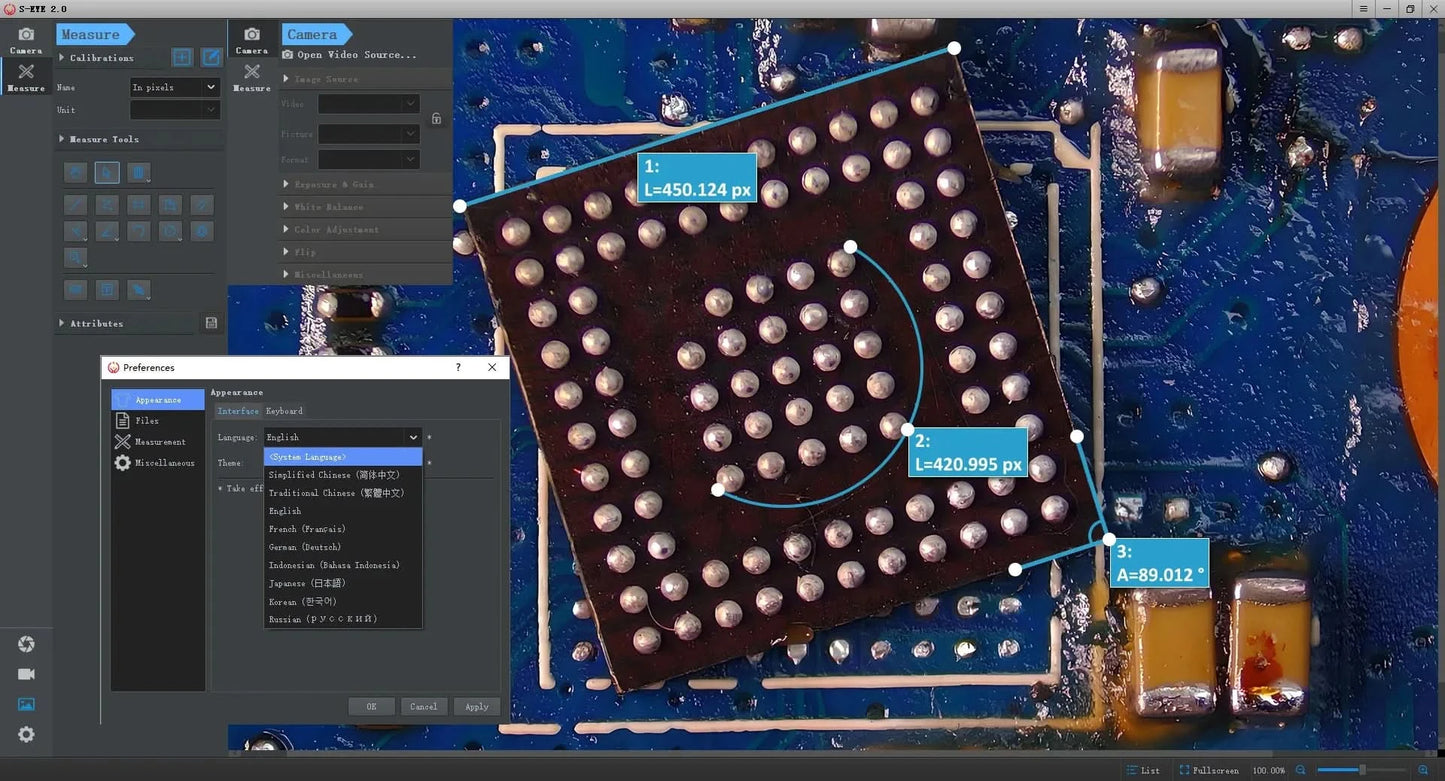 YIZHAN 4K UHD Elektronisches Digitalmikroskop 1080P 60FPS Video Industrielöt-/Schweißkamera 150X Objektiv Klappständer für PCB-Reparatur
