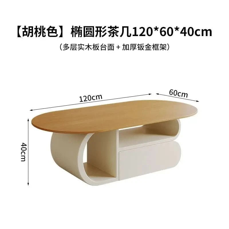 Kitchen Luxury Coffee Table Modern Design Minimalist Aesthetic Coffee Table Books Ornaments Meuble De Salon Home Furniture