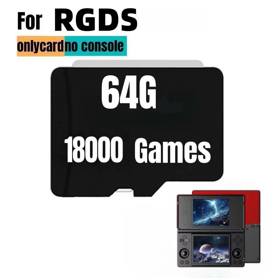 TF Card for Anbernic RG DS Popular Classic Retro Game PSP PS2 3DS Android 14 Portable Handheld 512G Sd Card Gifts