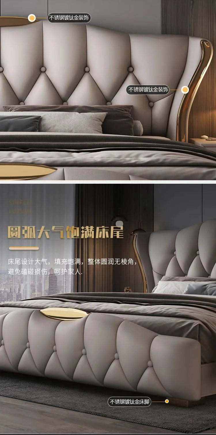 180X200cm complete bedroom furniture king set headboards double full marriage bedrooms cheap full size queen bed cadre de lit