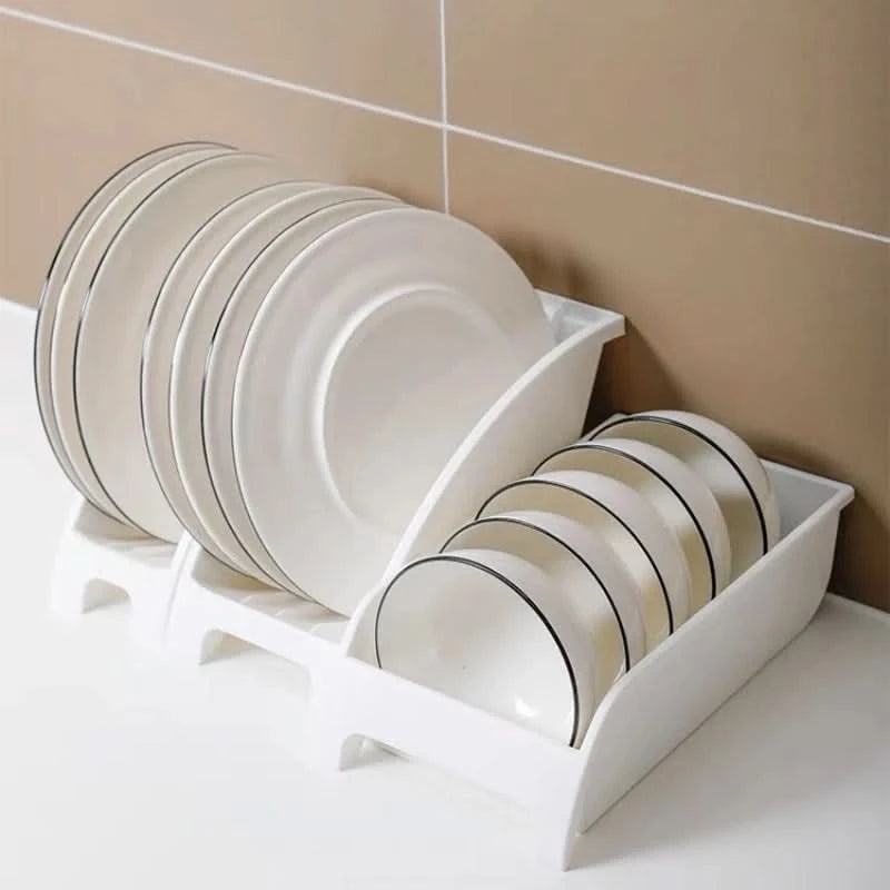 Kitchen Storage Rack, Cabinet, Tableware, Drainage And Storage Rack, Household Multifunctional Countertop, Pot Cover Rack