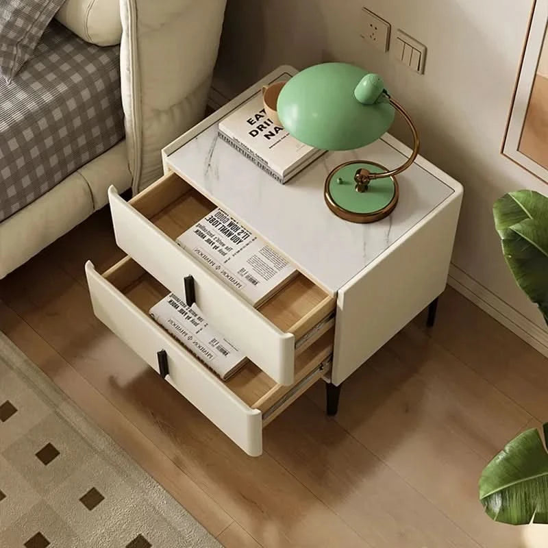 Bedside Storage Nightstand Minimalist Nordic Wood Bedroom Nordic NightstandsLuxury Nordic Mesitas De Noche Home Furniture