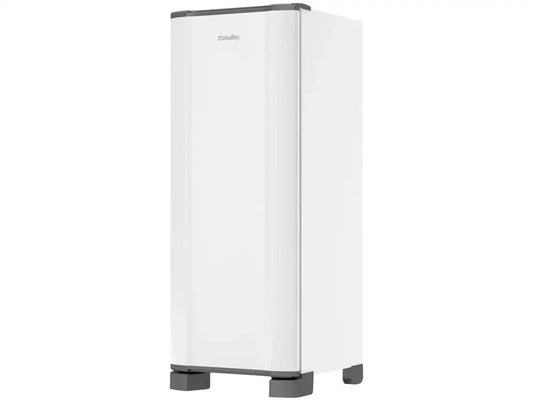 245L - 220V White Manual Decal Refrigerator/Cooler Esmaltec