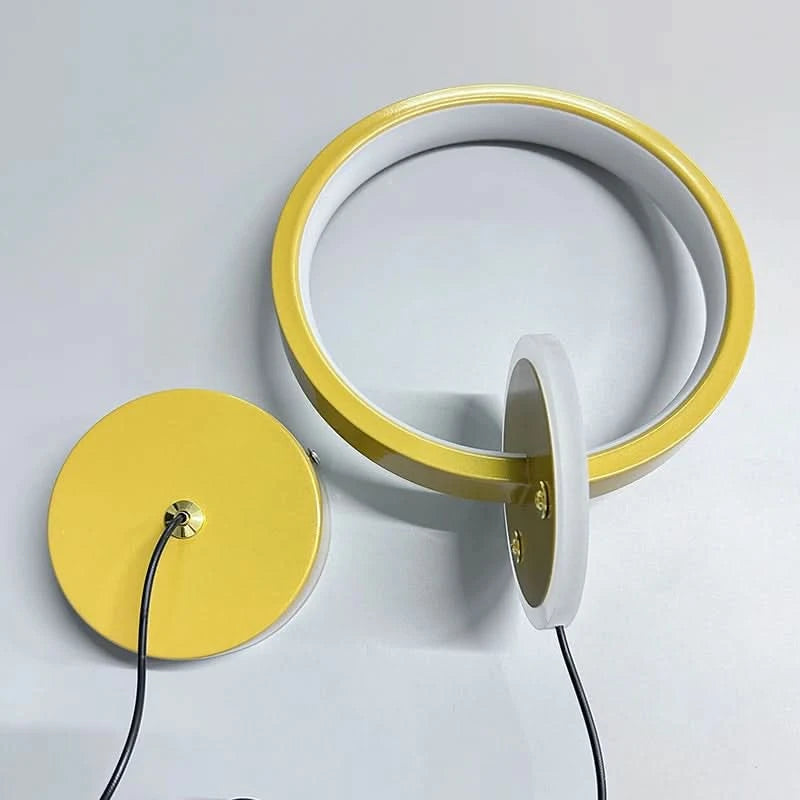 Room Decor Ring  Lustres Lamparas Colgantes Para Techo Chandeliers Luminaria Suspension Pendant Lights Lamps Luminaire Suspendu